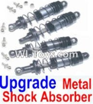 HBX 12882P ONSLAUGHT Parts-Upgrade shock absorber Parts-Front and Rear Metal hydraulic shock absorber(4pcs)-12203+12204,HaiBoXing HBX 12882P ONSLAUGHT RC Car Parts
